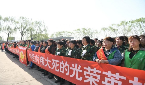 回顾山西文水刘虎兰英烈的宣传教育活动