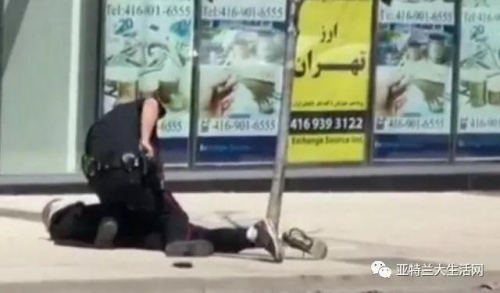 针对嫌疑人，多伦多车祸案中的中国警官开始流行