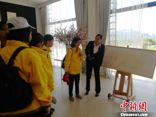 泰国中国青年，江西鹰潭，学习中国传统文化课程